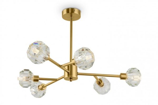 Chandelier FREYA FR5114 20 sq.m., 64.5x15x64.5 cm, G9