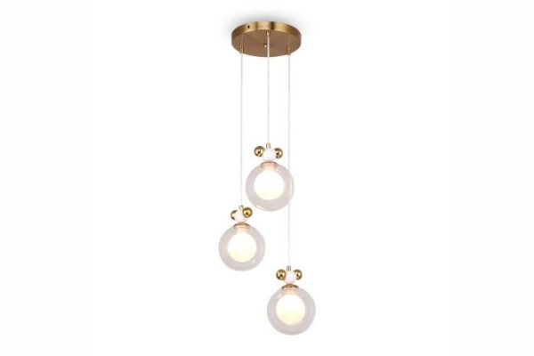 Hanging lamp FREYA Modern Pitch 8 sq.m., 29x60x29 cm, G9