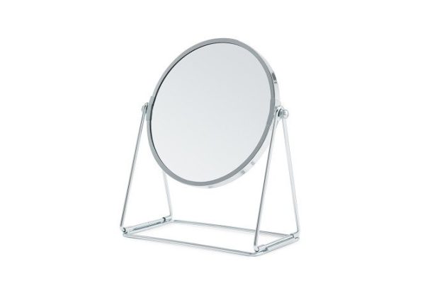 Cosmetic mirror BERKRAFT Deco Tabletop, 20x23x10 cm