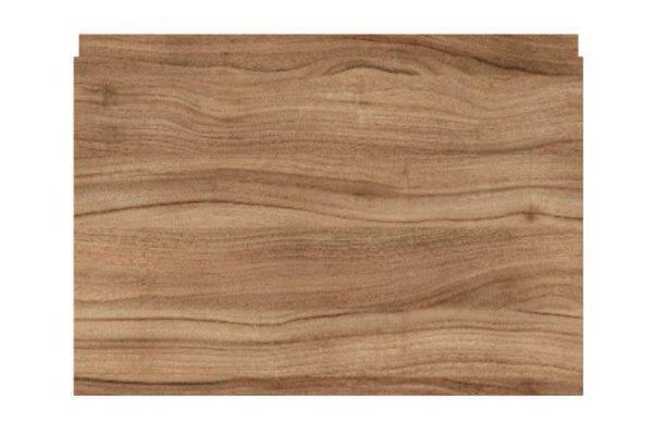 Decorative panel for wall cabinets Nicole 39.5x50 cm, natural Dijon walnut color