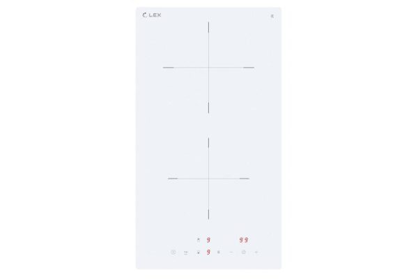 Induction hob LEX EVI 320A WH, white 29 cm