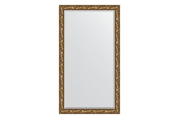Floor mirror with bevel in a baguette frame EVOFORM BY 6164 Byzantium gold 114x203 cm