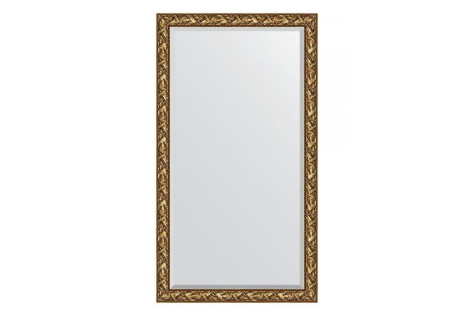 Floor mirror with bevel in a baguette frame EVOFORM BY 6164 Byzantium gold 114x203 cm