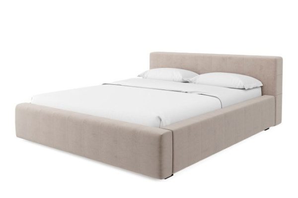 Bed with lifting mechanism Sydney color creme brulee 200x200 cm