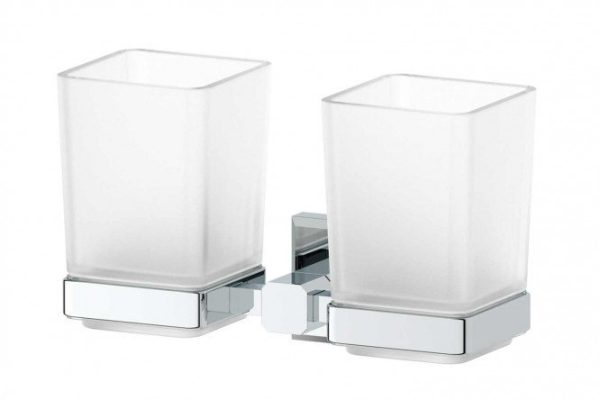 Wall holder with 2 glasses Hagel