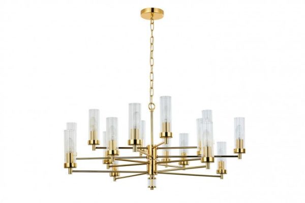 Hanging chandelier FAVOURITE Aesthetic 32 sq.m., 85x141x85 cm, E14