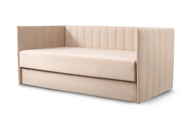 Sofa bed with lifting mechanism Vienna 84x189 cm color beige