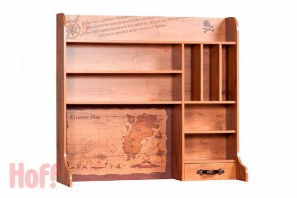 Shelf-extension for the Pirate table