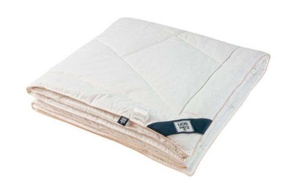 Blanket EDELSON Camel Wool Camel wool, All-season 172x205 cm, 2 sleepers