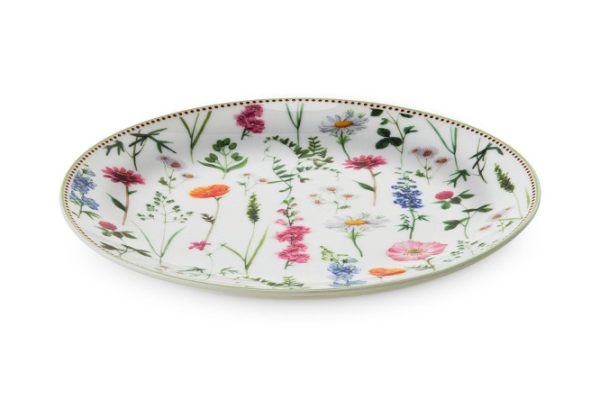 Dessert plate EVIO Botanical garden Porcelain, 19 cm