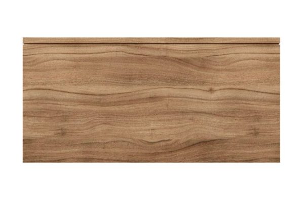 Decorative side wall for floor-standing wardrobes Nicole 35x72 cm, natural Dijon walnut color