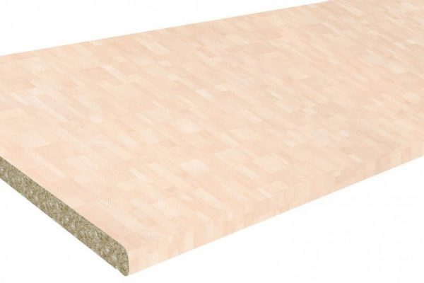 Tabletop Wood beam 240x60x2.7 cm