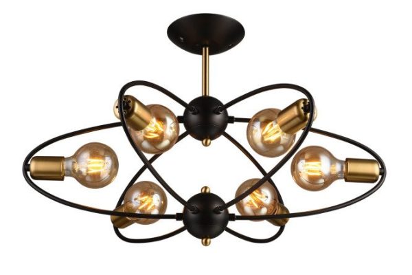 Chandelier SEVEN FIRES Alona 15 sq.m., 62x40x62 cm, E27