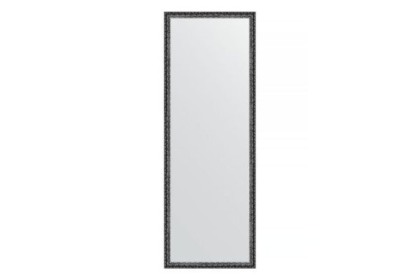 Wall mirror in a baguette frame EVOFORM BY 1063 blackened silver 50x140 cm