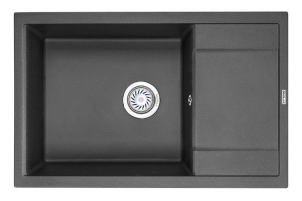 Inset sink with drainer GRANULA 7805 78x50x20 cm