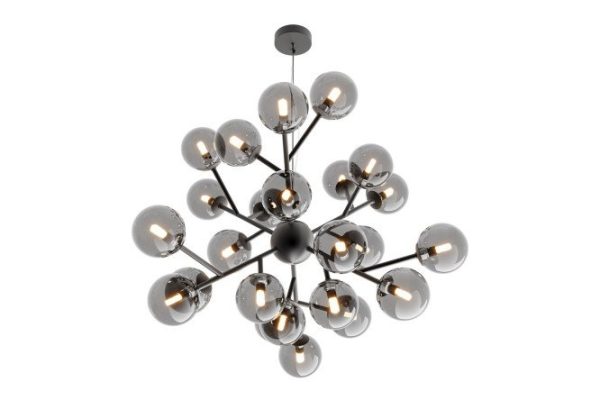 Hanging lamp MAYTONI Dallas 56 sq.m., 65x120x65 cm, G9