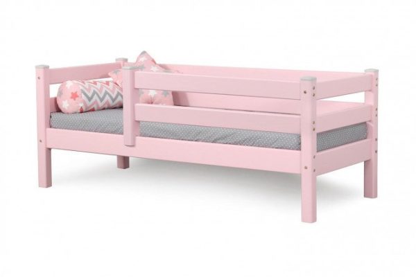 Bed Sonya 70x160 cm color pink