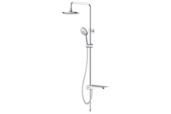 Shower set with overhead shower head IDDIS Ray RAYSB3Fi76