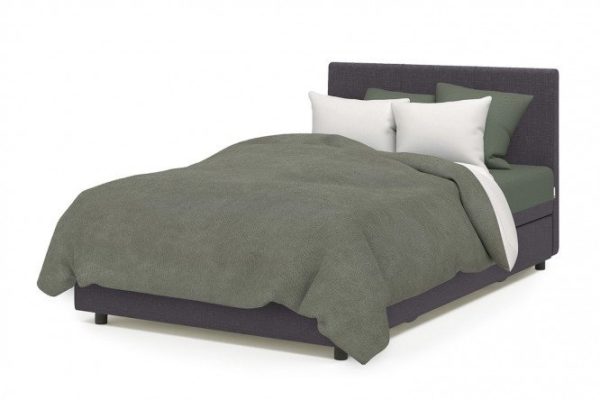 Ottoman with lifting mechanism Classic color gray 140x198 cm