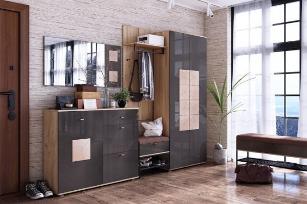 Hallway Fiji oak gold/anthracite