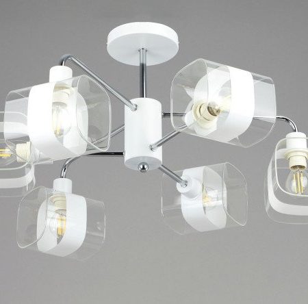 Chandelier CITILUX Burton 21 sq.m., 58x20x58 cm, E14