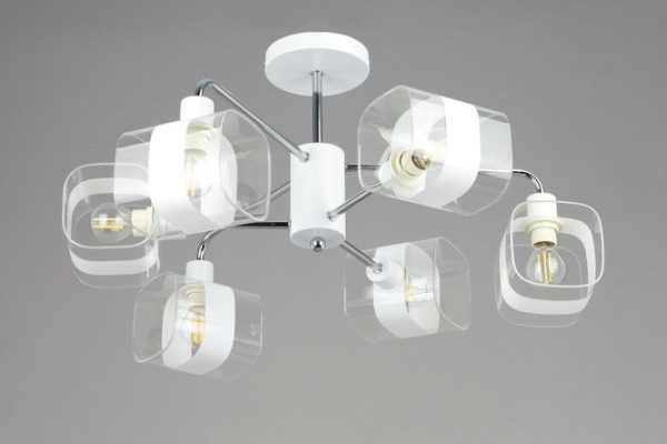 Chandelier CITILUX Burton 21 sq.m., 58x20x58 cm, E14