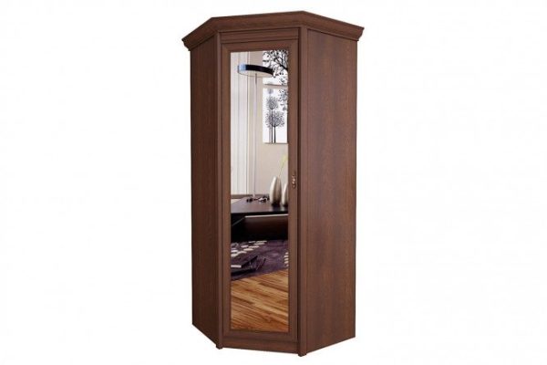 Corner wardrobe Florence oak Oxford