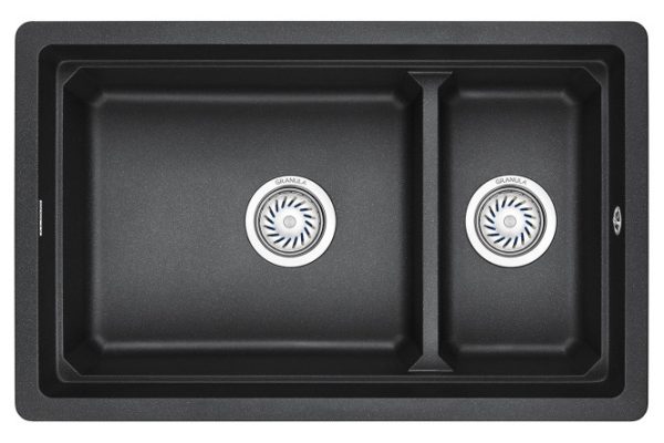 Undermount sink GRANULA Kitchen Space 7304U 73x45.5x20 cm