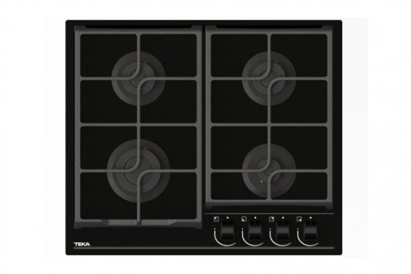 Gas hob Teka GBC 64100 KBN BLACK 60 cm
