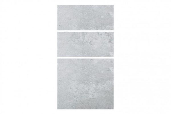 Set of facades City color concrete light