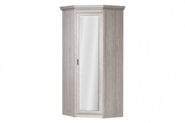 Corner wardrobe Lucia 100.7x231.5x100.7 cm