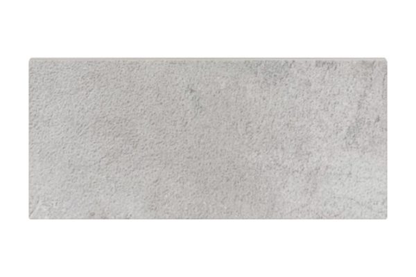 City facade of low drawer cabinet 39.6x17.6 cm, light concrete color