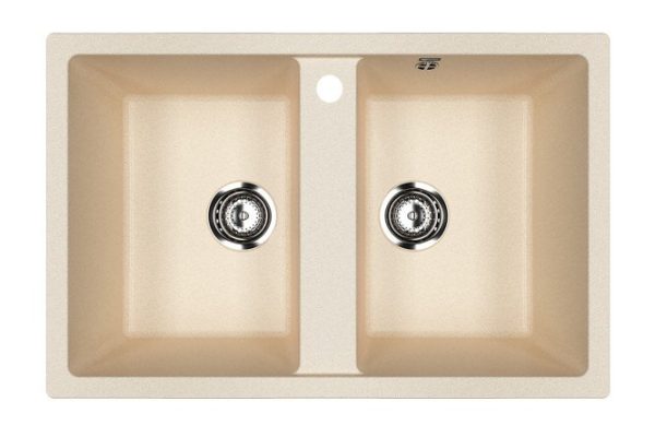 Inset sink ULGRAN u-608 328 77x50x19 cm