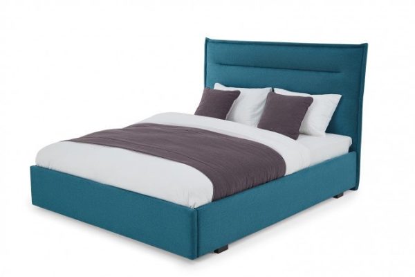 Bed with lifting mechanism Stella color turquoise 180x200 cm