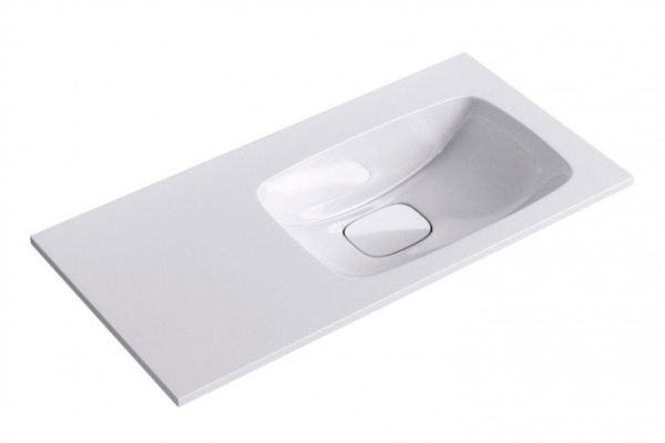 Sink AQWELLA Malaga right 91.8x18x45 cm