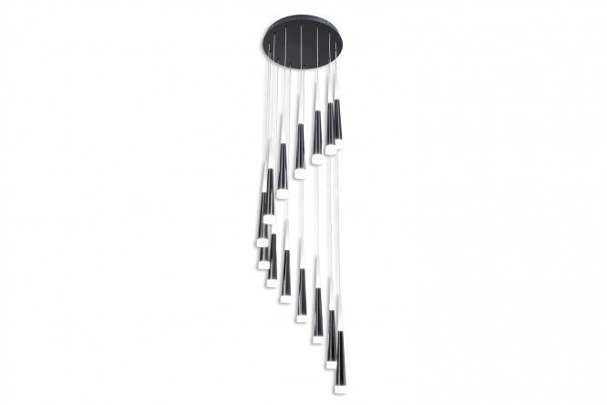 LED chandelier CITILUX Vegas 34 sq.m., LED, 45 cm