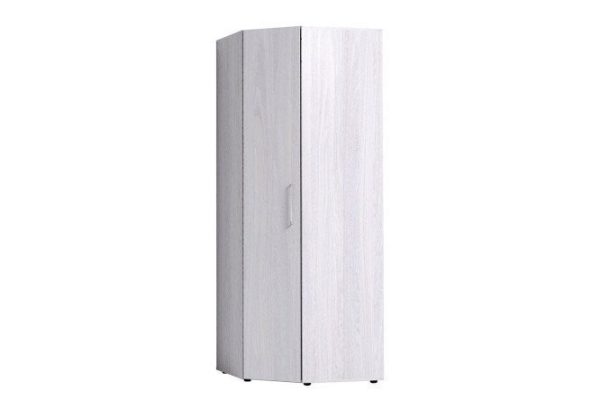Corner cabinet Cancun 86.2x230x86.2 cm, light ash Anchor