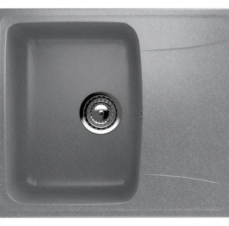 Sink with drainer ULGRAN U-201 58x47x19 cm