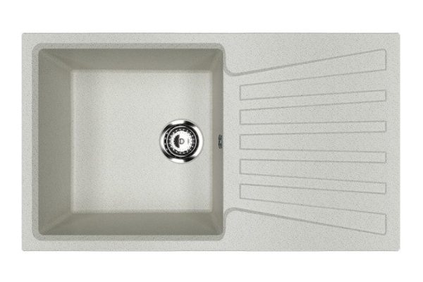 Inset sink with drainer ULGRAN u-703 310 83x48x19 cm