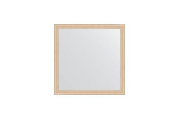 Wall mirror in a baguette frame EVOFORM beech 70x70 cm