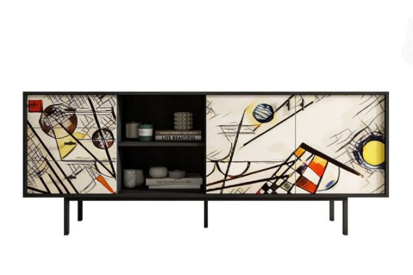 Chest of drawers Emerson by Kandinsky with doors and niche