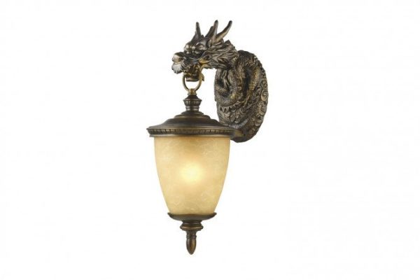 Outdoor lamp FAVOURITE Dragon Plank, 60 W, E27