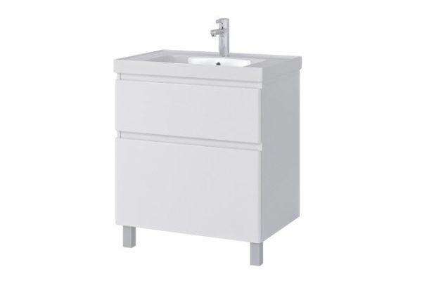 Floor stand Sanstar Riana 316.1-1.5.1. 66.5 cm, frame color white, facade white