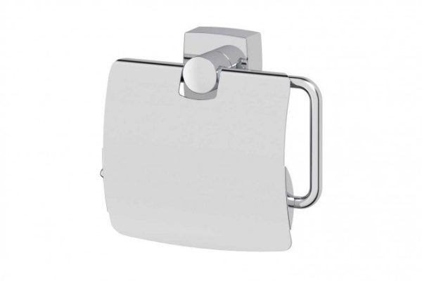 Wall-mounted toilet paper holder with lid FBS Esperado