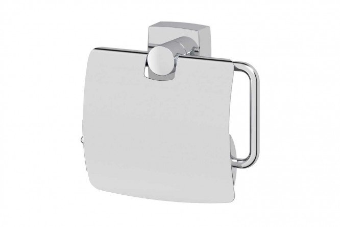 Wall-mounted toilet paper holder with lid FBS Esperado