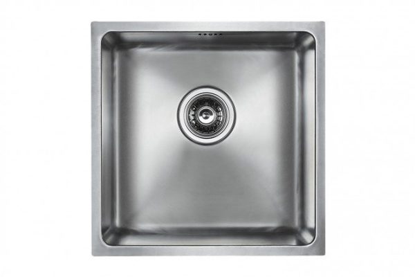 Inset sink PAULMARK Vista 44 PM304444-BS 44x44x20 cm