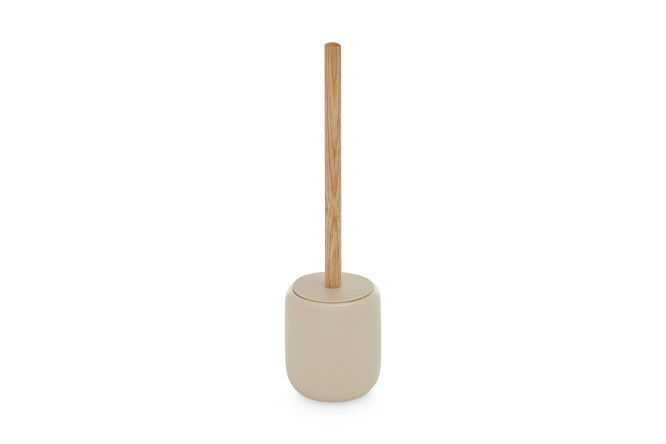 Toilet brush in stand EVIO Luna 10.2x39x10.2 cm, Ceramic