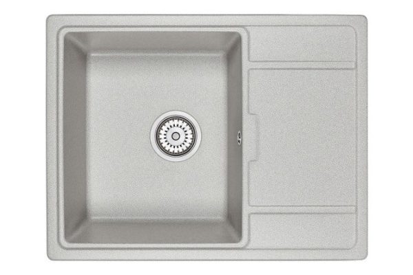 Inset sink with drainer GRANULA 6503 65x50x20 cm