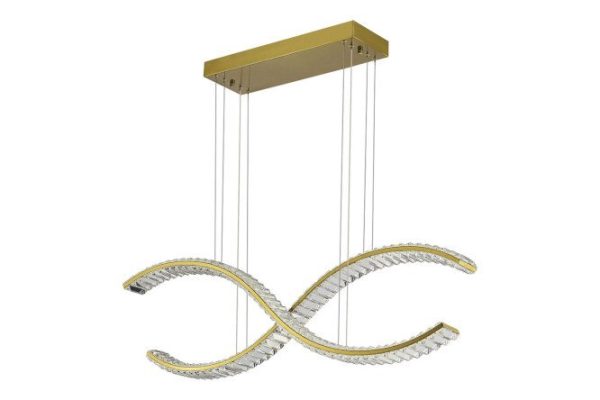 Hanging lamp Aceno 16 sq.m., LED, 100 cm