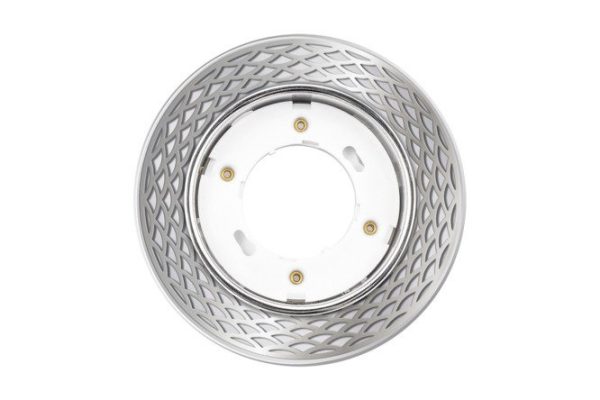Recessed lamp JAZZWAY MN21-Chrome PGX53d with backlight 12x2.5x12 cm, GX53